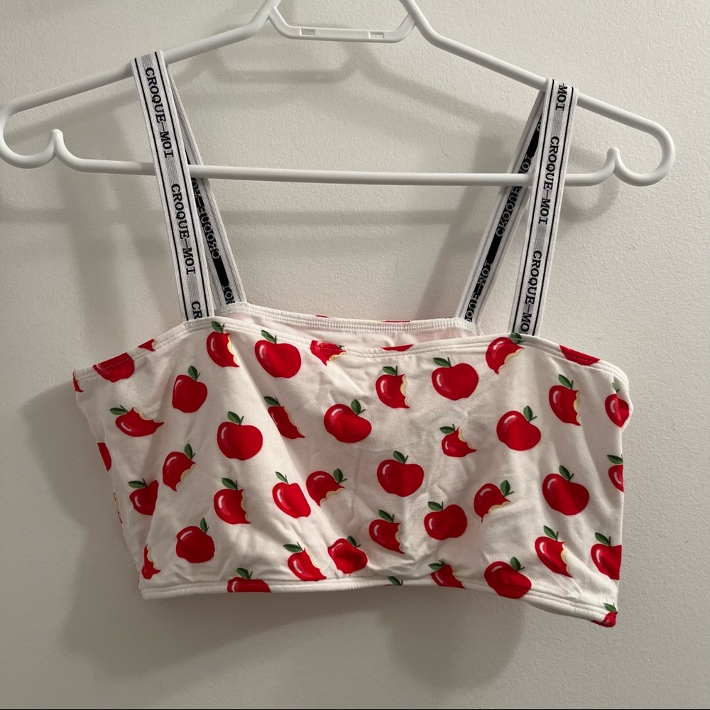Simons Miiyu Slogan Strap Bandeau Bamboo size L